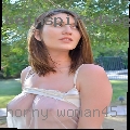 Horny woman